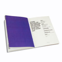 Impresión a todo color del folleto personalizado de tapa blanda